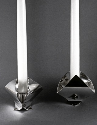 Ljusstakar "Kvadrater"
Silver (1985). Ljusstakar "Kvadrater"
Silver (1985).
